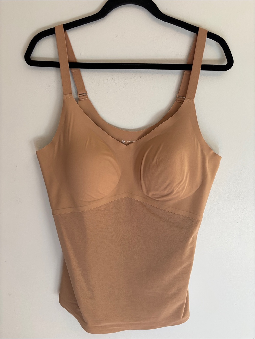 Honeylove seamless nude Shaping Camisole with Built-in Bra